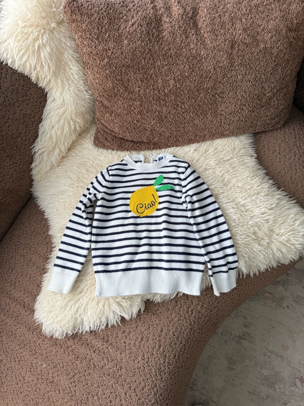 Janie and Jack Striped Sweater